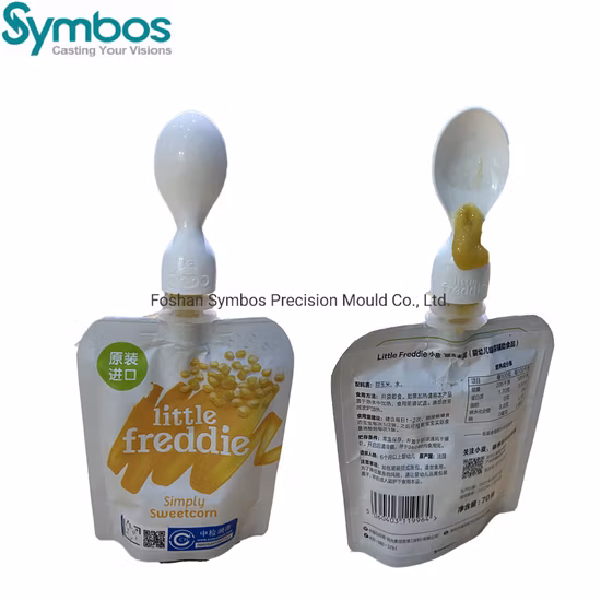 Buse d'aspiration en plastique de qualité alimentaire pour capuchon anti-fuite avec valve en silicone