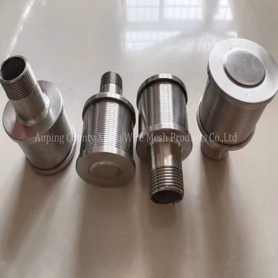 Buse de filtre à fil de cale Johnson simple et Double, remplacement d'installation facile